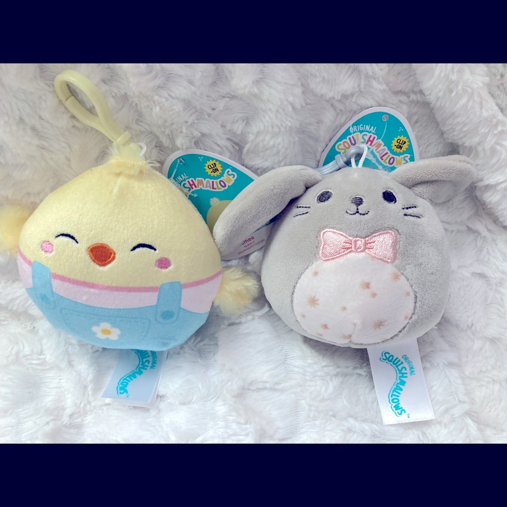 Squishmallow easter clip bundle